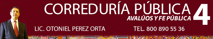 Avalúos y fe pública